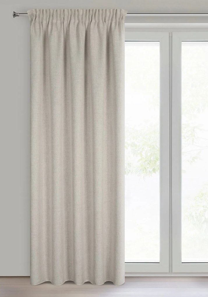 ZÁVES NA PÁSKE JULA2 140X270 CM BÉŽOVÁ