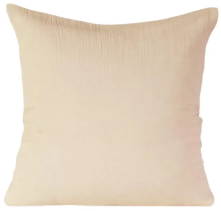 INTERMEDIC SK Obliečka na vankúšik Mušelín Béžová 40x40 cm