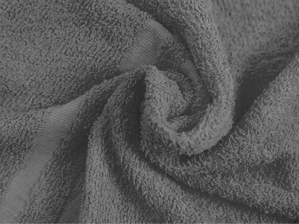Uterák BASIC DUAL 50 x 100 cm sivý, 100% bavlna