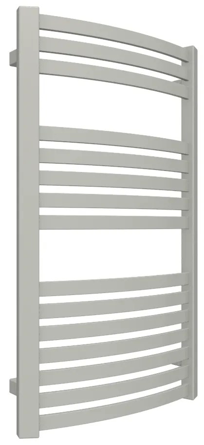 Terma24 Dexter 860x500 vodný/elektrický radiátor Silver Matt SX