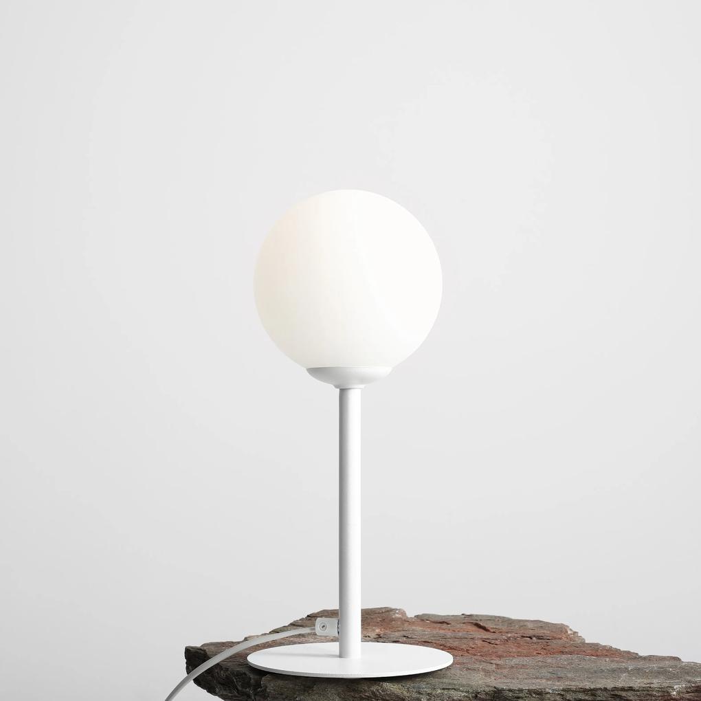 PINNE | minimalistická stolná lampa Farba: Biela