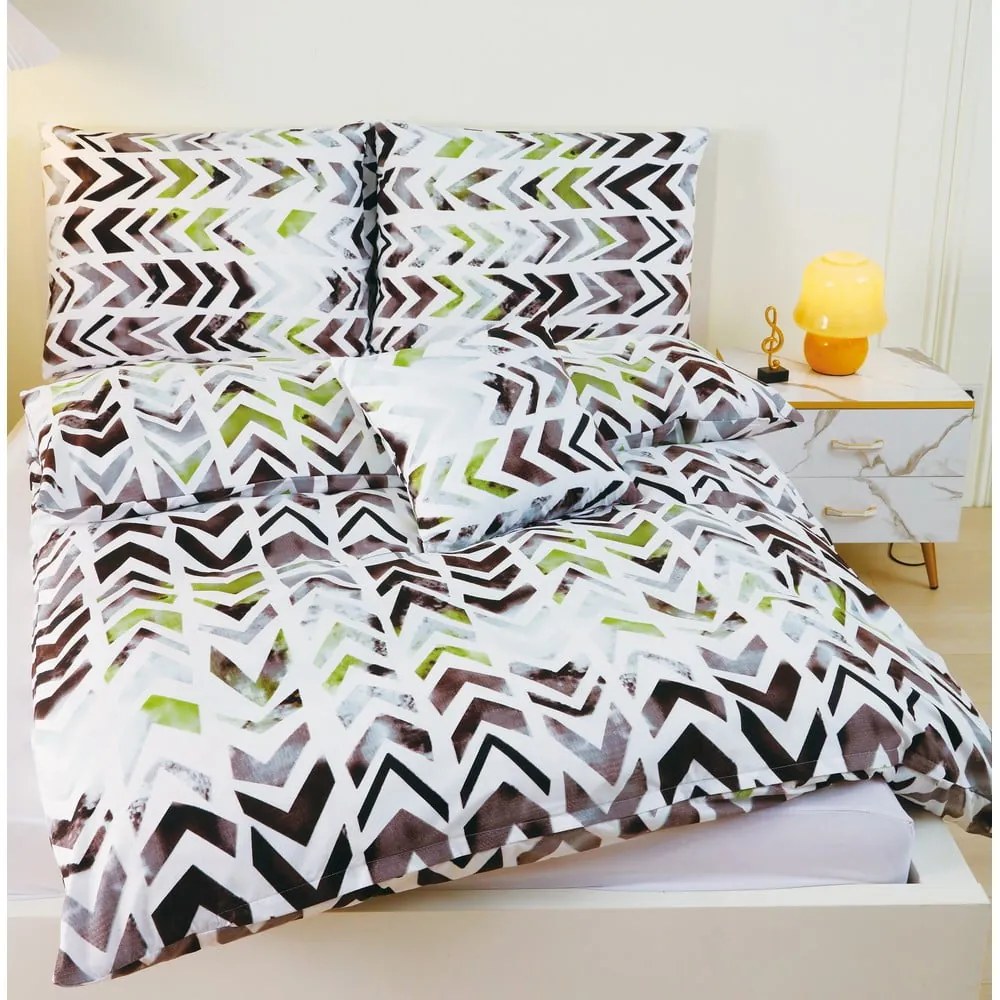 6-dielne obliečky na jednolôžko z mikrosaténu 140x200 cm Madison – JAHU collections