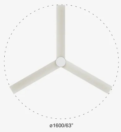 FARO 34292-1TW - LED Stmiev. ventilátor CRUISER LED/20W/230V 2700/4000/6500K + DO