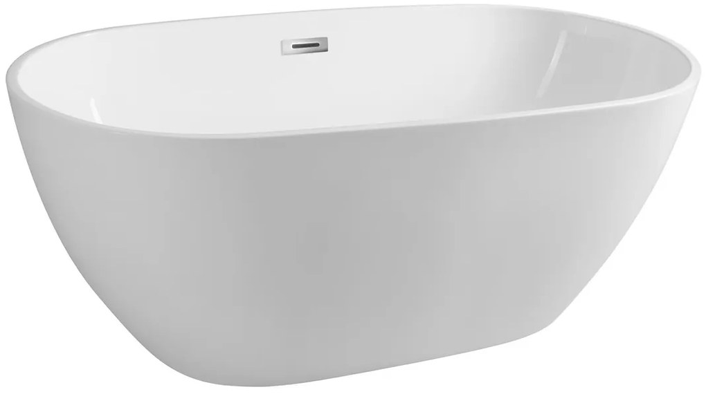 Aqualine Aqualine, DOURO voľne stojaca vaňa 150x80 cm, biela, E1850