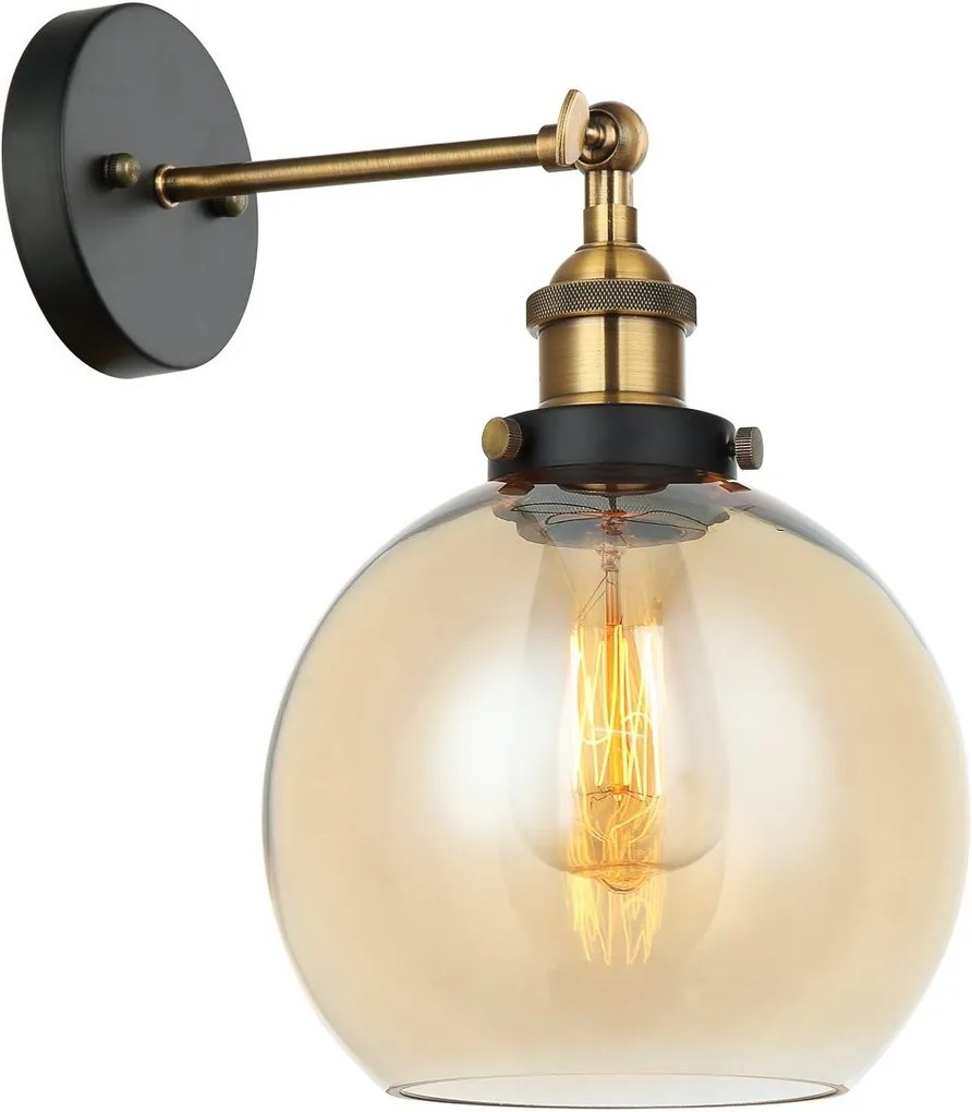Italux MBM-4330/1 GD + AMB nástenná lampa Cardena 1x40W | E27
