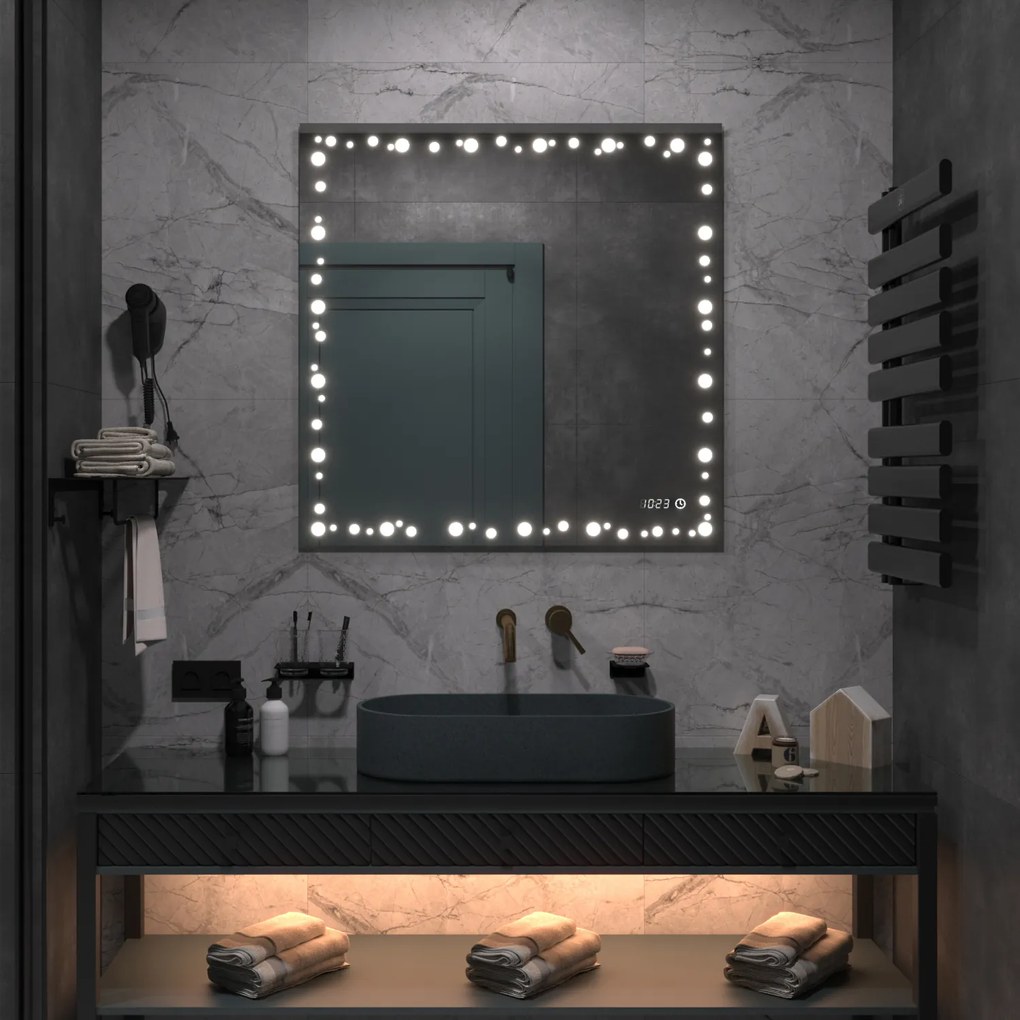 Zrkadlo do kúpeľne s LED osvetlením M20 premium