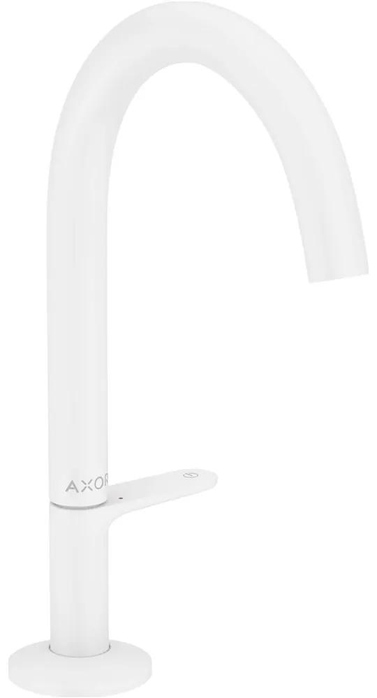 AXOR One umývadlová batéria Select, s odtokovou súpravou Push-Open, výška výtoku 170 mm, matná biela, 48020700