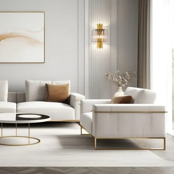 Nástenné svietidlo MARGOT 2xE14/40W/230V zlaté