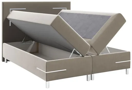 Jednolôžková posteľ 120 cm Frinesa LED (zelená) (s roštom a matracom) (s úl. priestorom) (s LED osvetlením). Vlastná spoľahlivá doprava až k Vám domov. 1103540