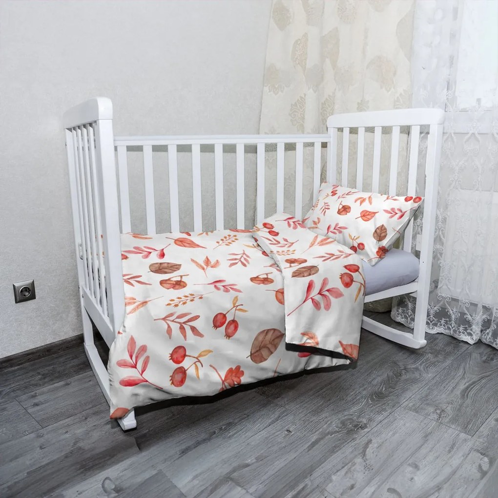 Sablio Mikroplyšové detské obliečky do postieľky Jesenná harmónia - 100x135 / 40x60