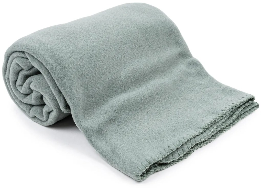 Deka fleece zelená, 130 x 160 cm