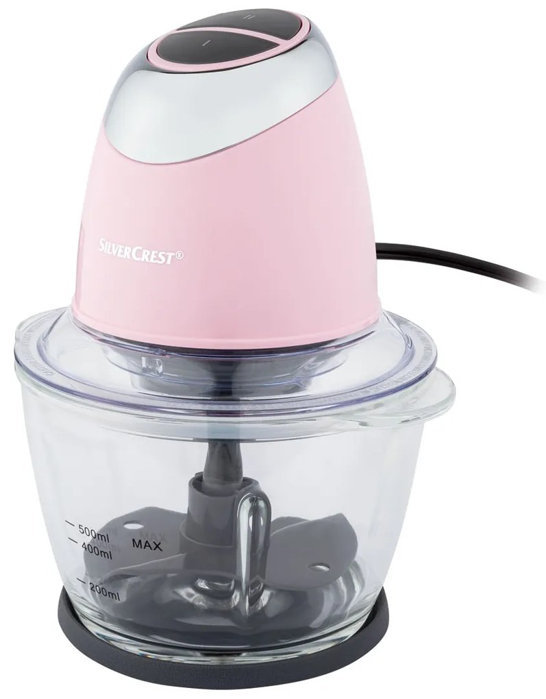 SILVERCREST® KITCHEN TOOLS Multifunkčný krájač SMCZ 500 C2 (bledoružová) (100333104)
