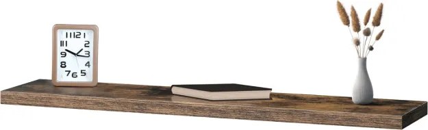 Nástenná polica 120 cm hnedá P-002 OLW