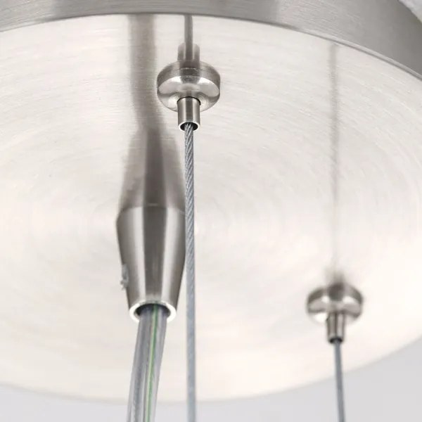 Orion HL 6-1559/2 - Luster na lanku BLANC 2xE27/60W/230V pr. 49 cm matný chróm