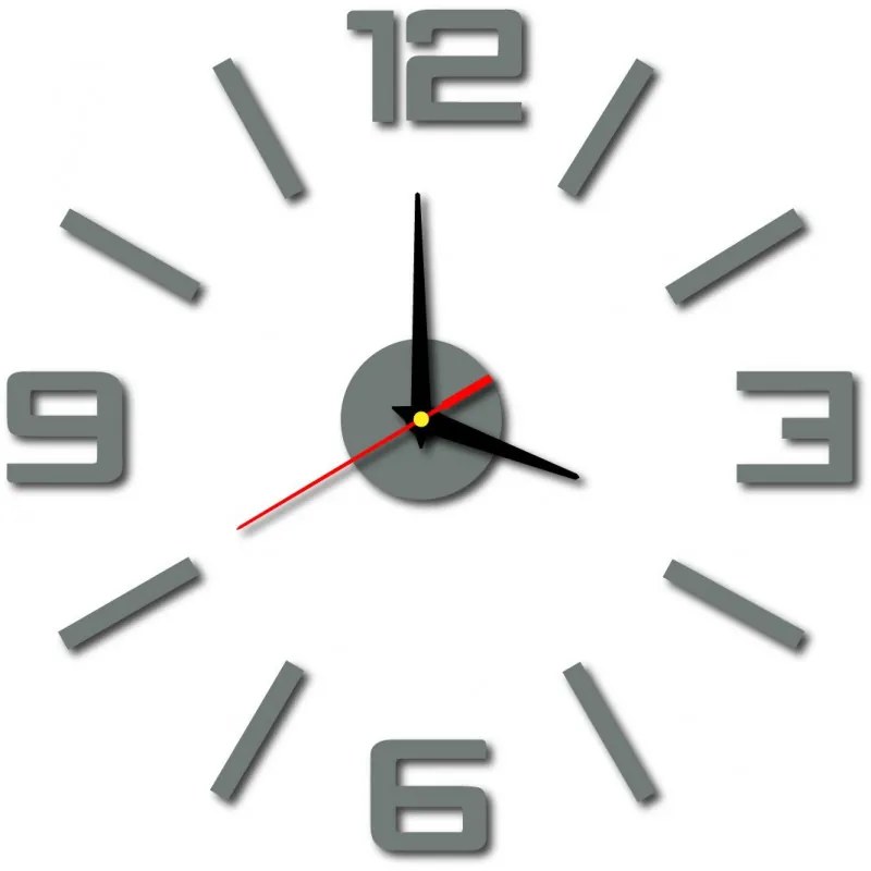 Nástenné hodiny Quartz, nalepovacie hodiny do kuchyne I SENTOP X0033