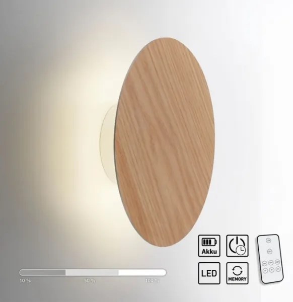 Paul Neuhaus 8153-79 - LED Stmievateľné nástenné svietidlo PUNTUA LED/1,3W/3,7V+DO