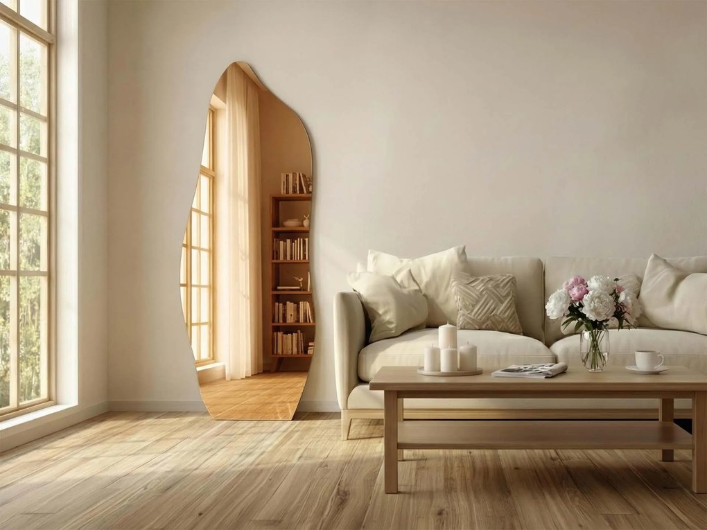 Bronzové zrkadlo Base B27 74×200