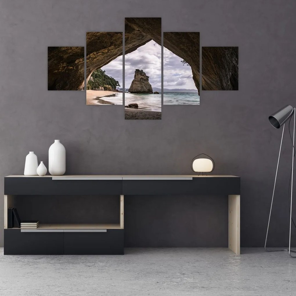 Obraz z jaskyne, Nový Zéland (125x70 cm), 40 ďalších rozmerov