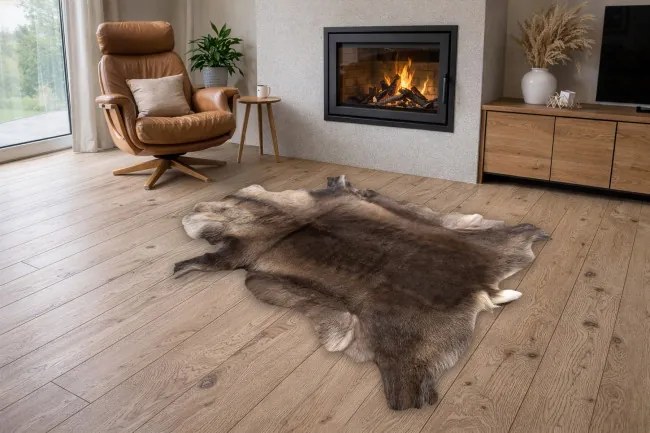 Koberec RENIFER POK010 PREMIUM hnedý