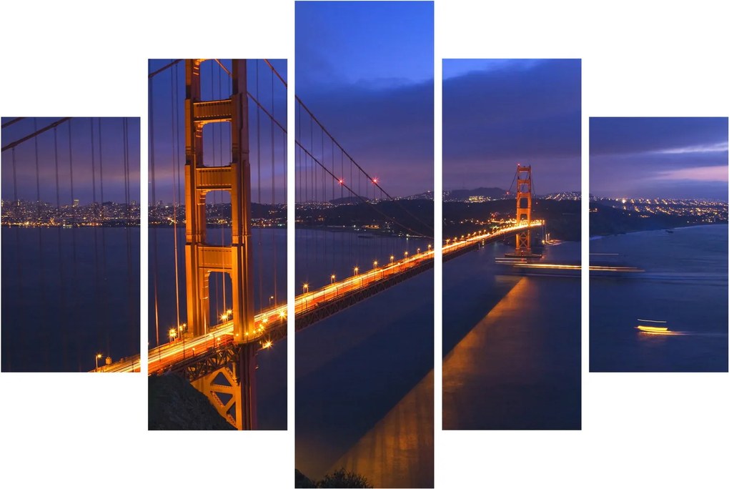 Obraz - Golden Gate Bridge (150x105 cm)