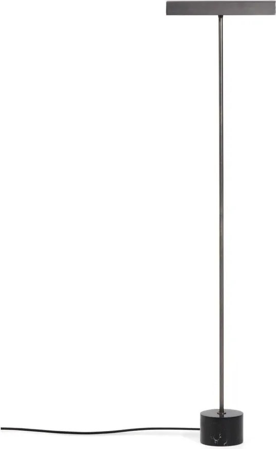 Čierna stojacia lampa (výška 121 cm) Lynor – Kave Home