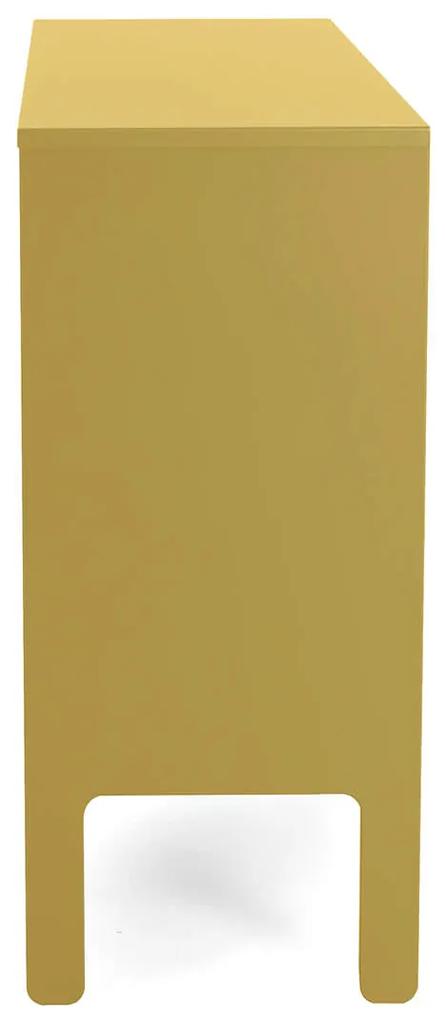 Komoda nuo 148 x 89 cm horčicová MUZZA