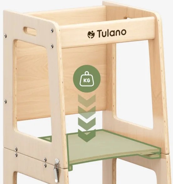 Učiaca veža 3v1 Mooby 35 naturálna