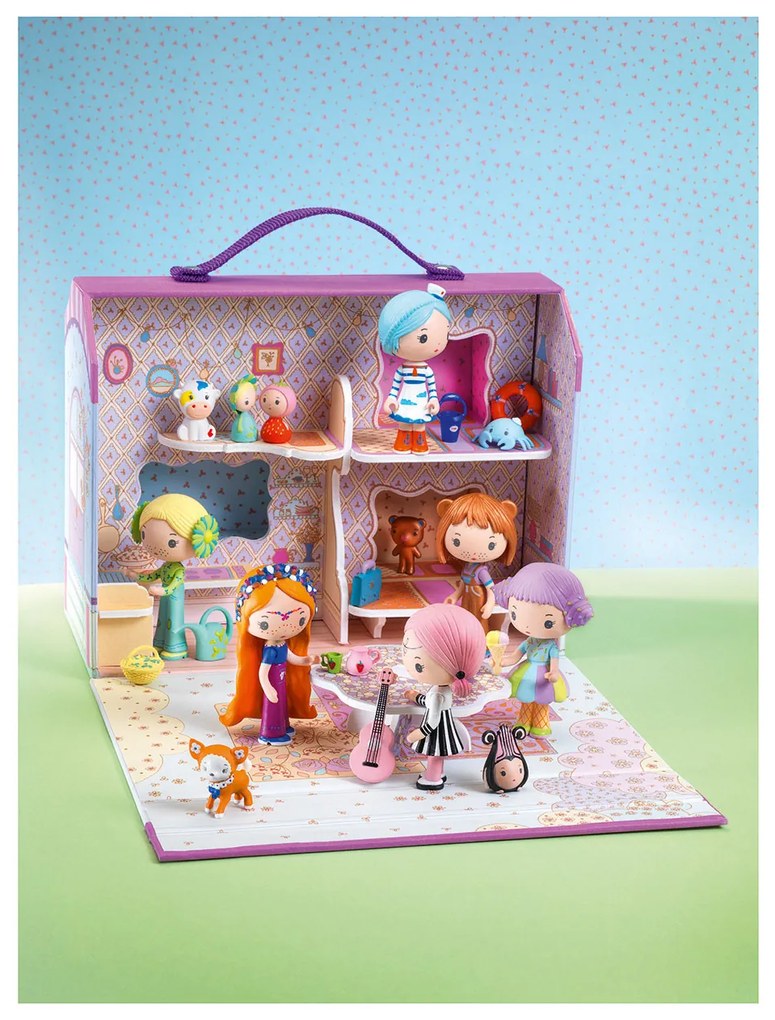 Tinyly - Bluchka & Indie + domček