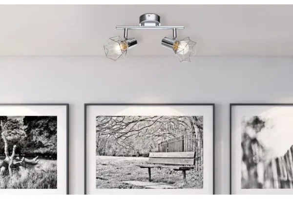 Globo 54802-2 - Bodové svietidlo XARA I 2xE14/40W/230V