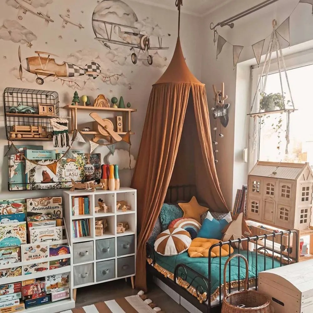 Nálepky na stenu do detskej izby – Lietadlá Mágia je všade L