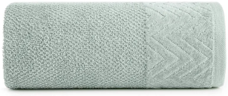 Dekorstudio Uterák LOREN so zamatovým okrajom - mätový Rozmer uteráku: 70x140cm