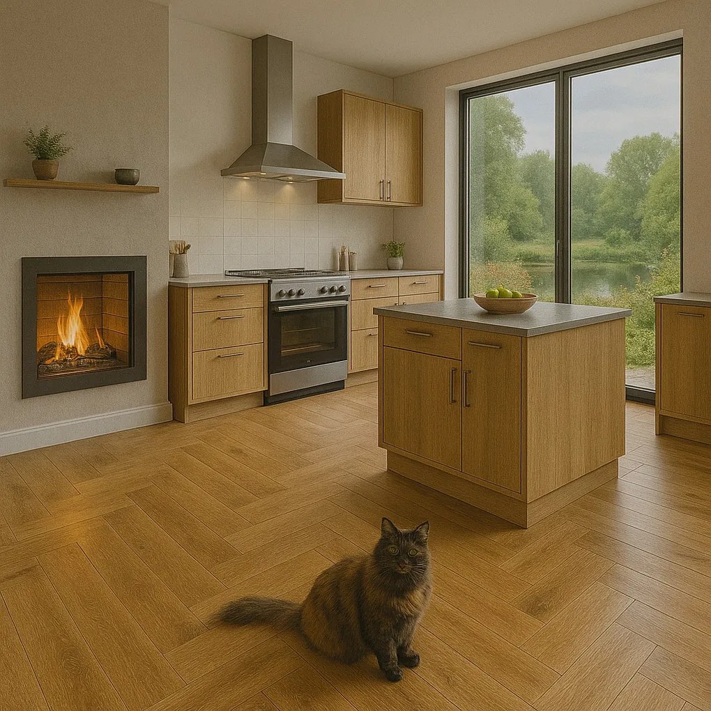 Vinylová podlaha lepená Canadian Design Calgary DRY BACK, 914,4x152,4 mm, Egibi