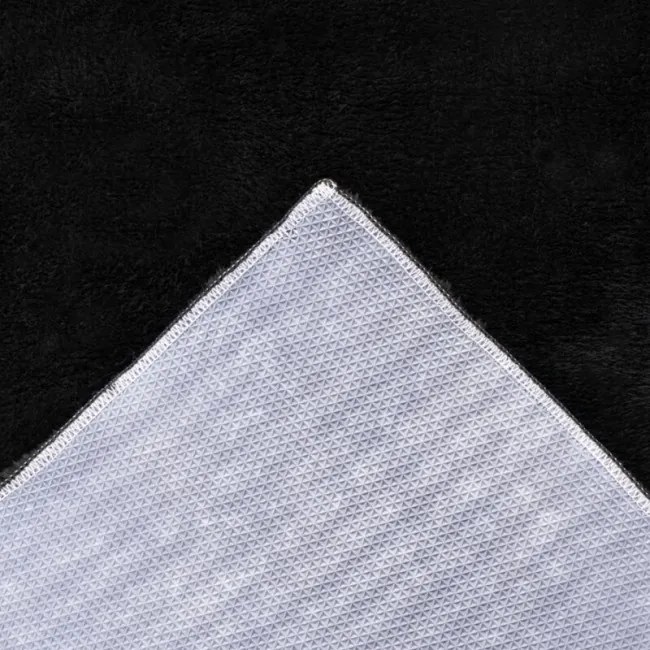 Kúpeľňový koberček PURE 500 čierny