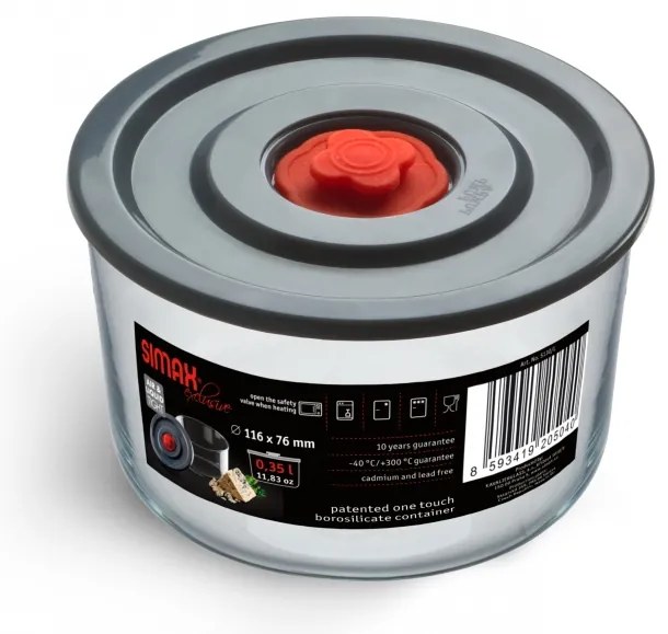 Simax Sklenená dóza PUMP & PUMP 2 l