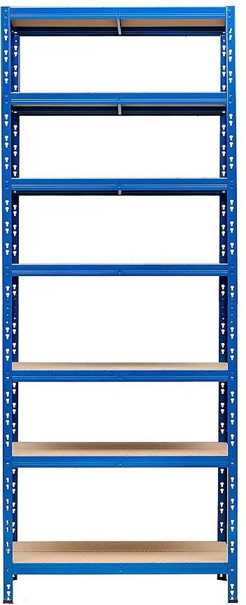 Kovový regál 220x90x60cm – 7 políc/175 kg