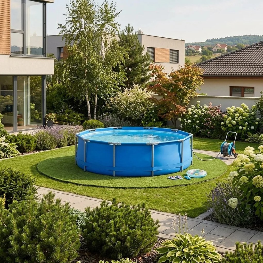 Betap, Umelá tráva pod bazén Robina New kruh, 130x130 (priemer) kruh, zelená, exteriér