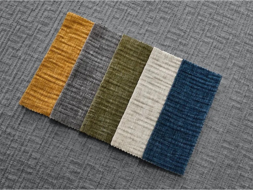 Tmavosivá ženilková pohovka na každodenné spanie/rozkladacia 220 cm Hugo – Bobochic Paris