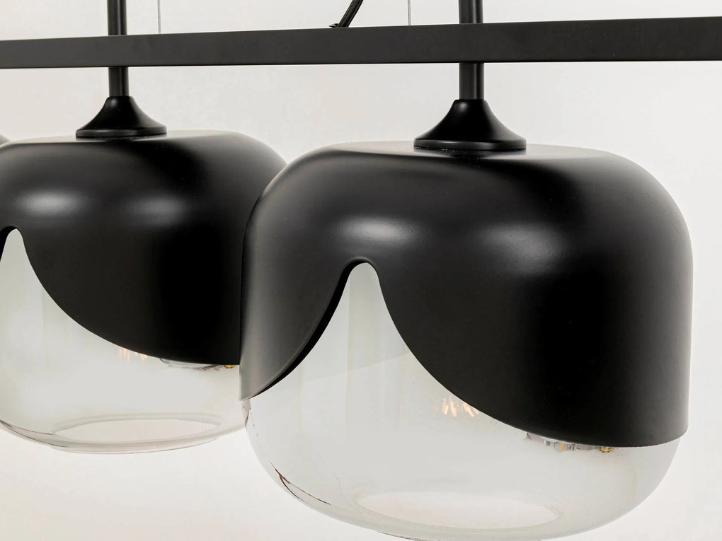 Goblet Quattro visiaca lampa čierna