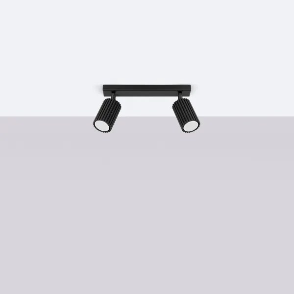Brilagi - Bodové svietidlo CRESTO 2xGU10/10W/230V čierna