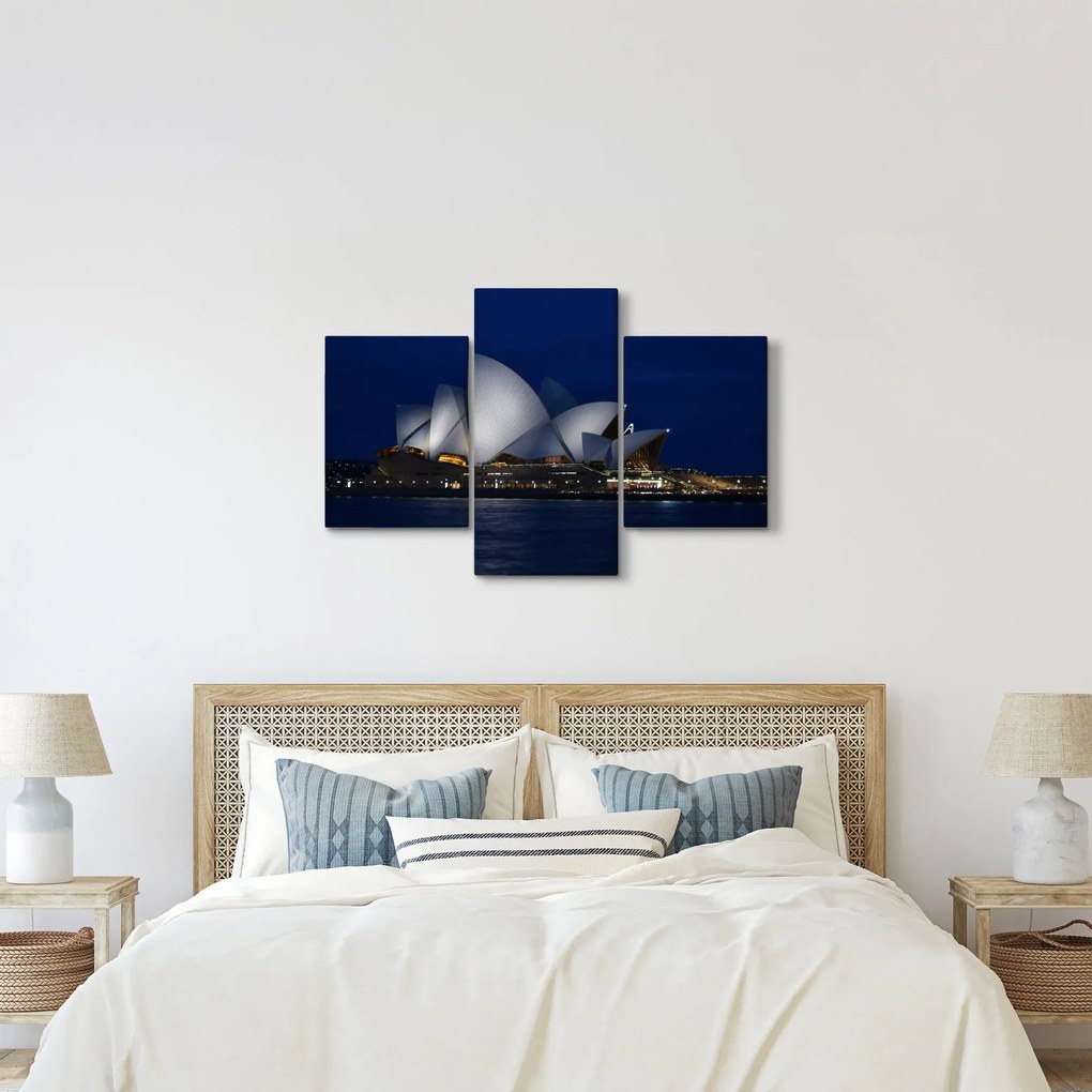 Obraz nočného Sydney (90x60 cm)