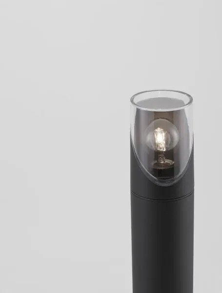 Vonkajšia záhradná lampa Selena 9 tmavo sivé