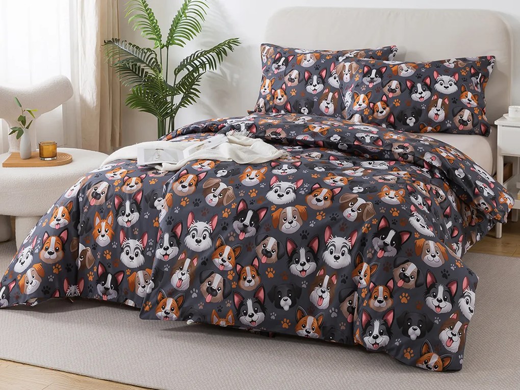 XPOSE® Bavlnené Renforcé obliečky DOGS