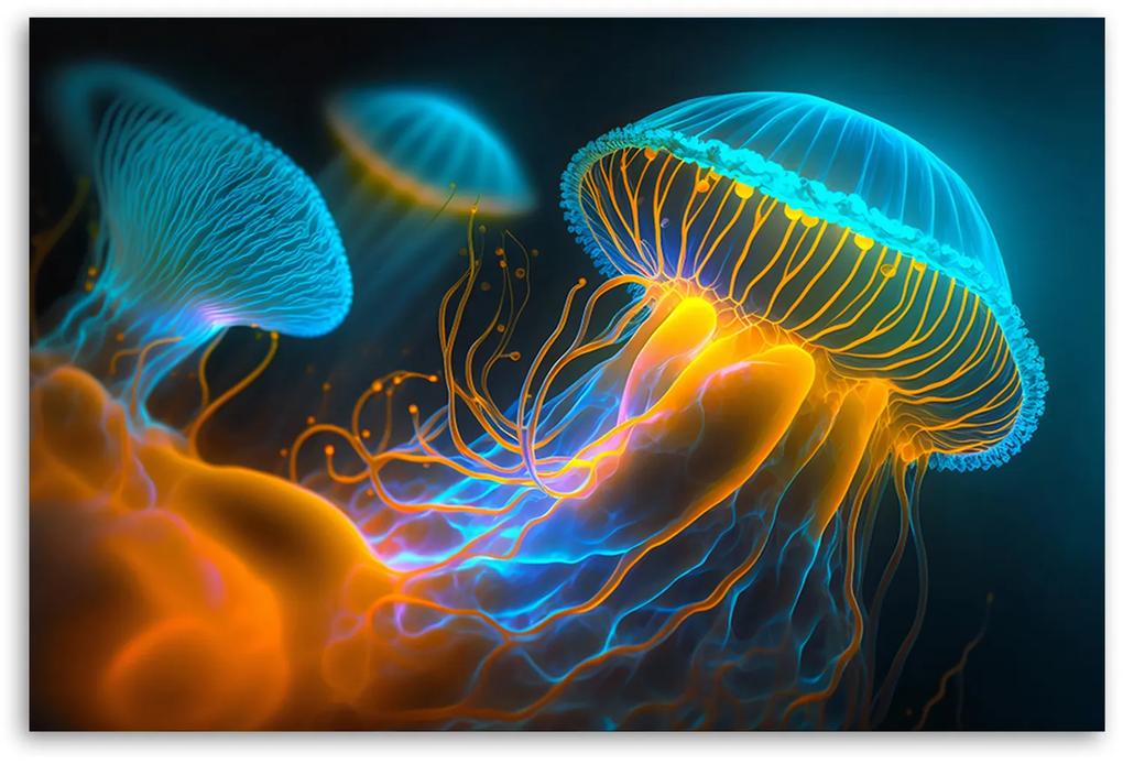 Gario Obraz na plátne Úchvatné medúzy Rozmery: 60 x 40 cm
