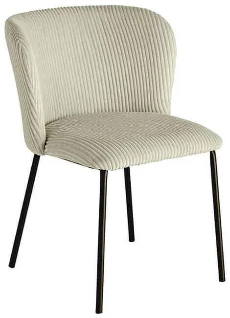 Dizajnová jedálenská stolička Cholet mätová cord