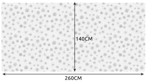 Vianočný obrus 240x140 cm Ruhhy 22792