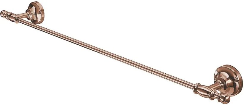 Perla PE0117 držiak uterákov 645x78mm, ružové zlato