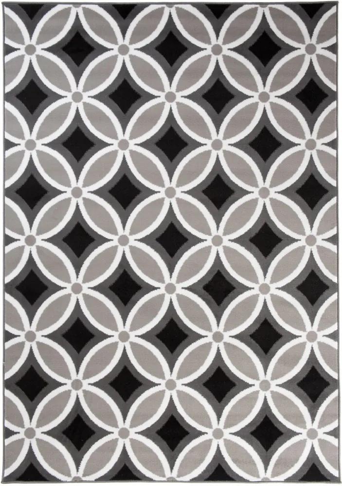 Kusový koberec PP Peny čierny, Velikosti 220x300cm