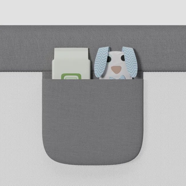 Bezpečnostná zábrana na posteľ Cover 30 sivá 200 cm