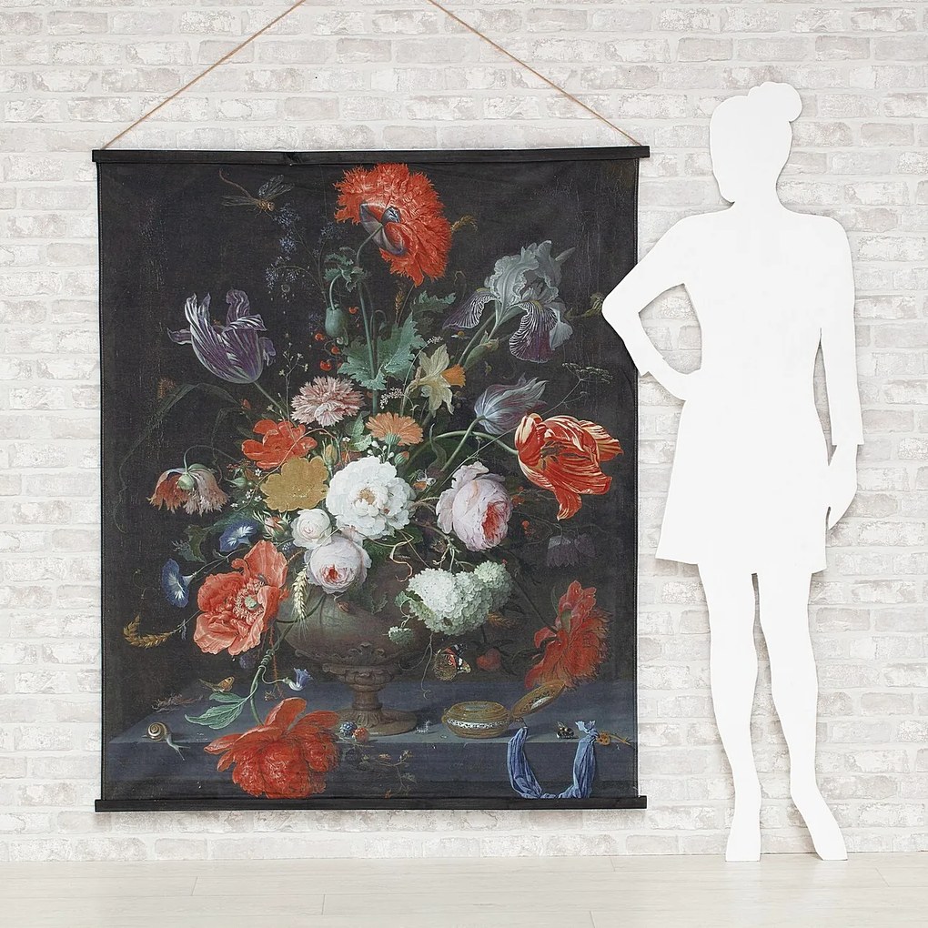 Kakemono Flowers 124x148cm