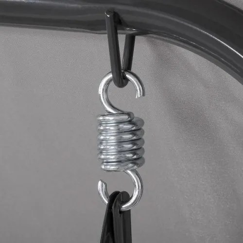 Hojdačka Luna SPRINGOS GS0013 - sivá